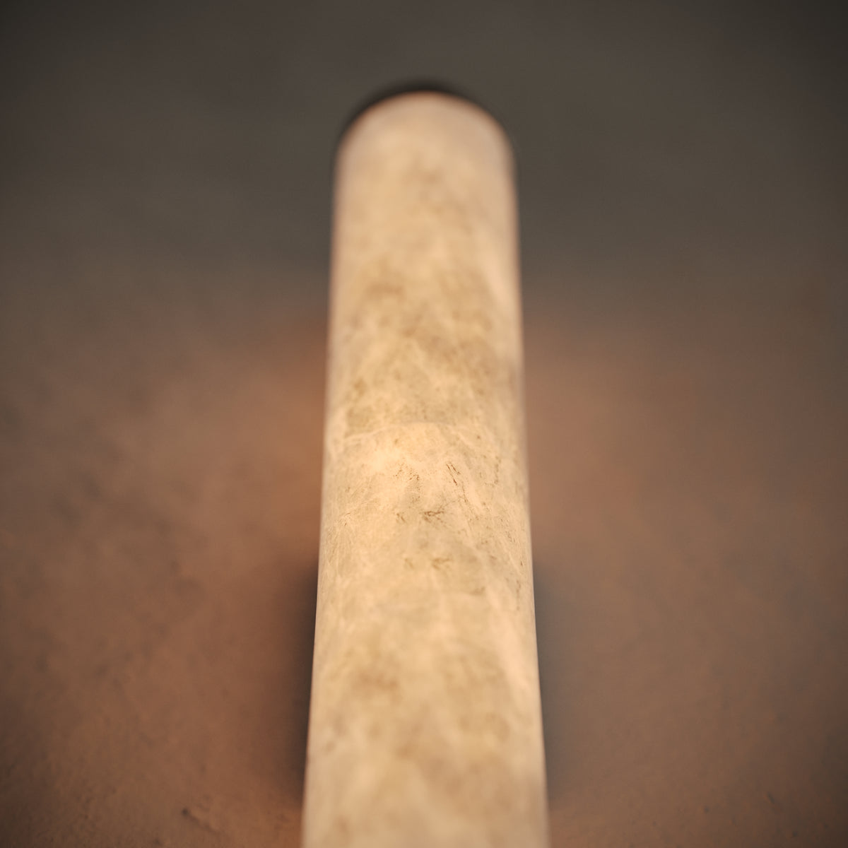Alabastro Alabaster LED IP44 Wall Sconce Light With Deep Bronze Fittings 400mm