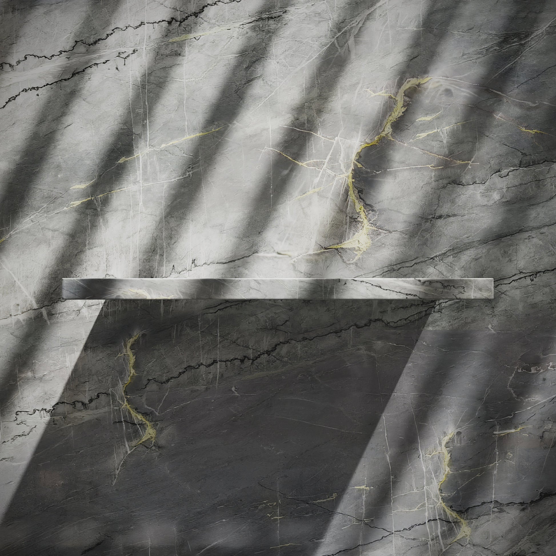 Levitare Amazon Blue Marble Ultra Thin Wall Mounted Basin 1000mm