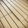 Baton Mosaic Natural Sand Matte Porcelain Mosaic Tile Sample