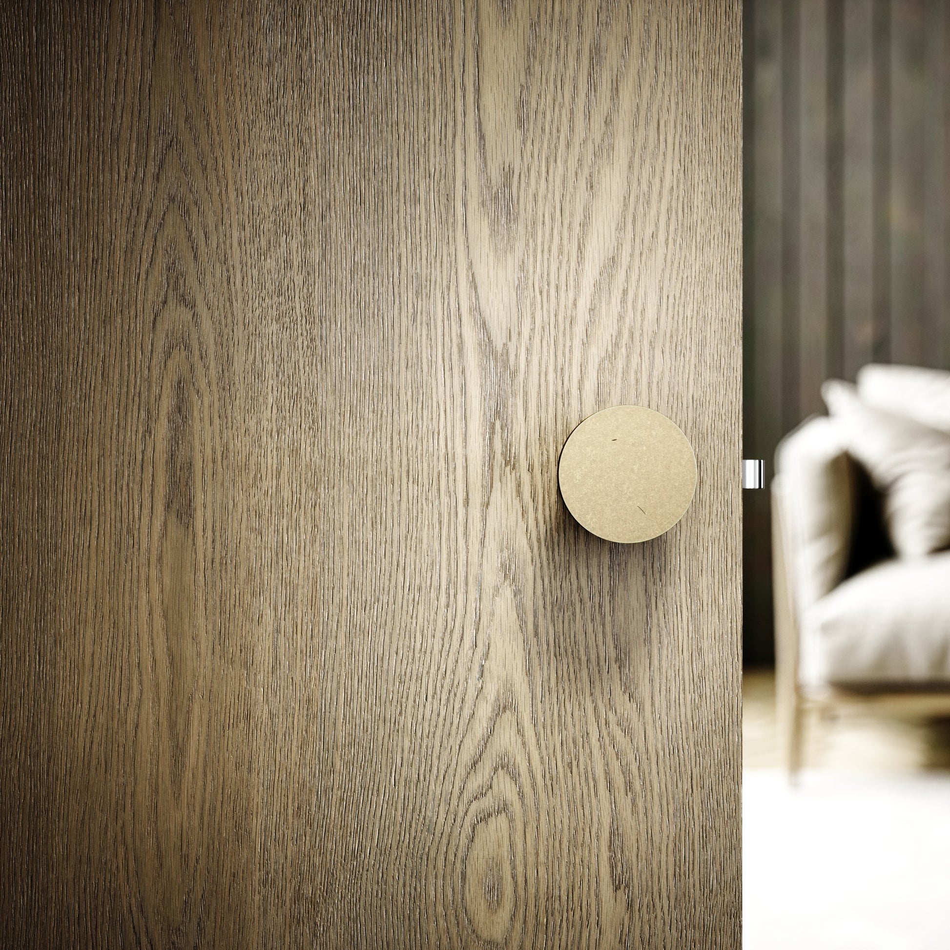 Grosvenor Aged Bronze Hammered Mortice Door Knobs