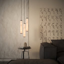 Luminosa Alabaster LED Pendant Light Deep Bronze 400mm