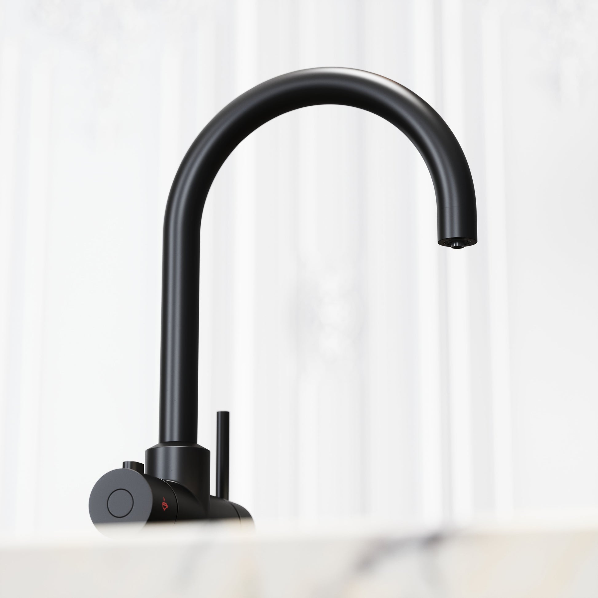 Filtrata Matte Black 4 in 1 Boiling Water Tap