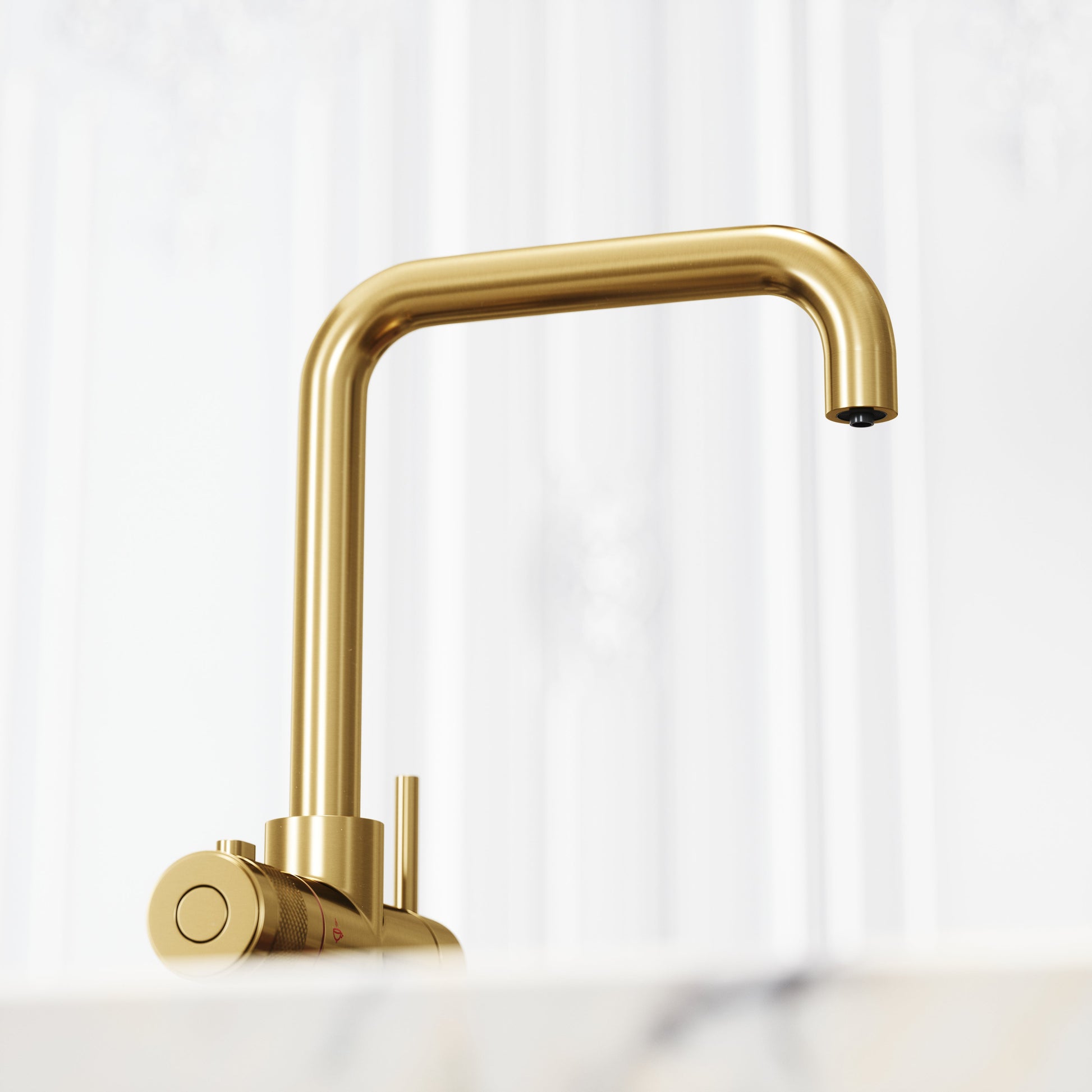 Filtrata 101 Brushed Gold 4 in 1 Boiling Water Kitchen Tap