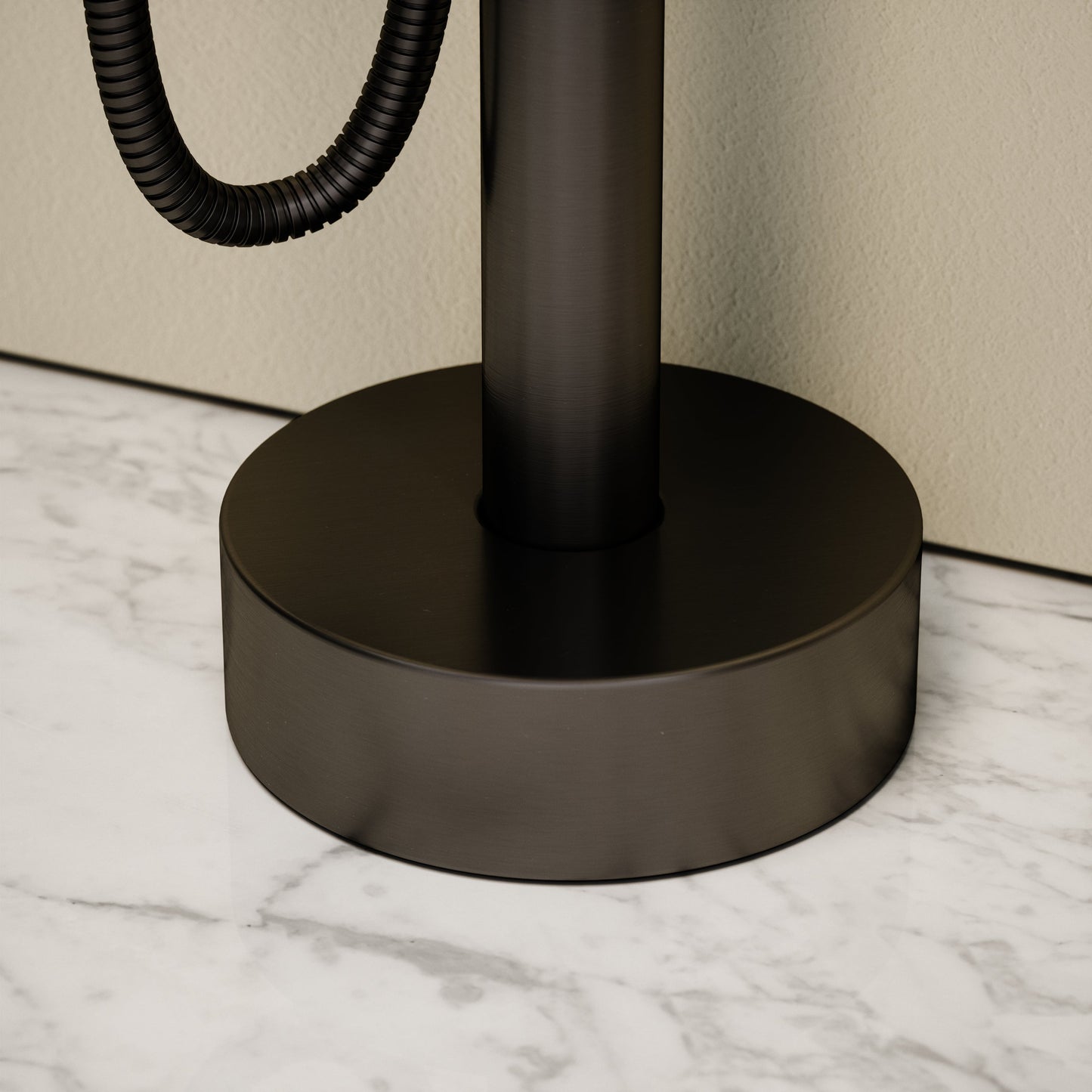 Luxe Deep Bronze Floorstanding Bath Shower Mixer Tap