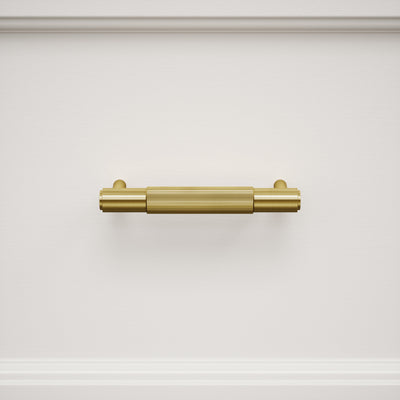 Dali Fluted Brushed Gold Pull Bar 150mm