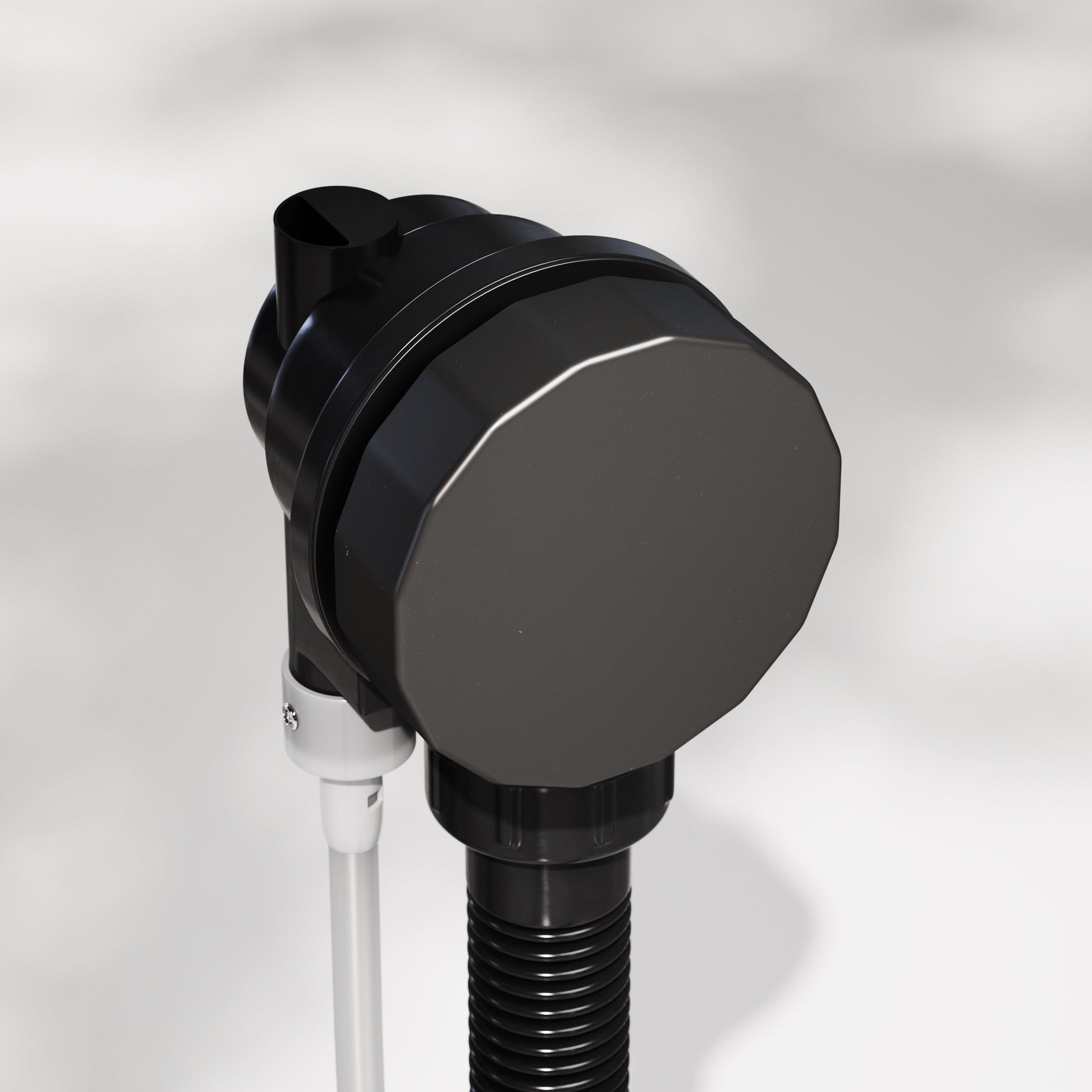 Luxe Matte Black Pop Up Bath Waste with Overflow