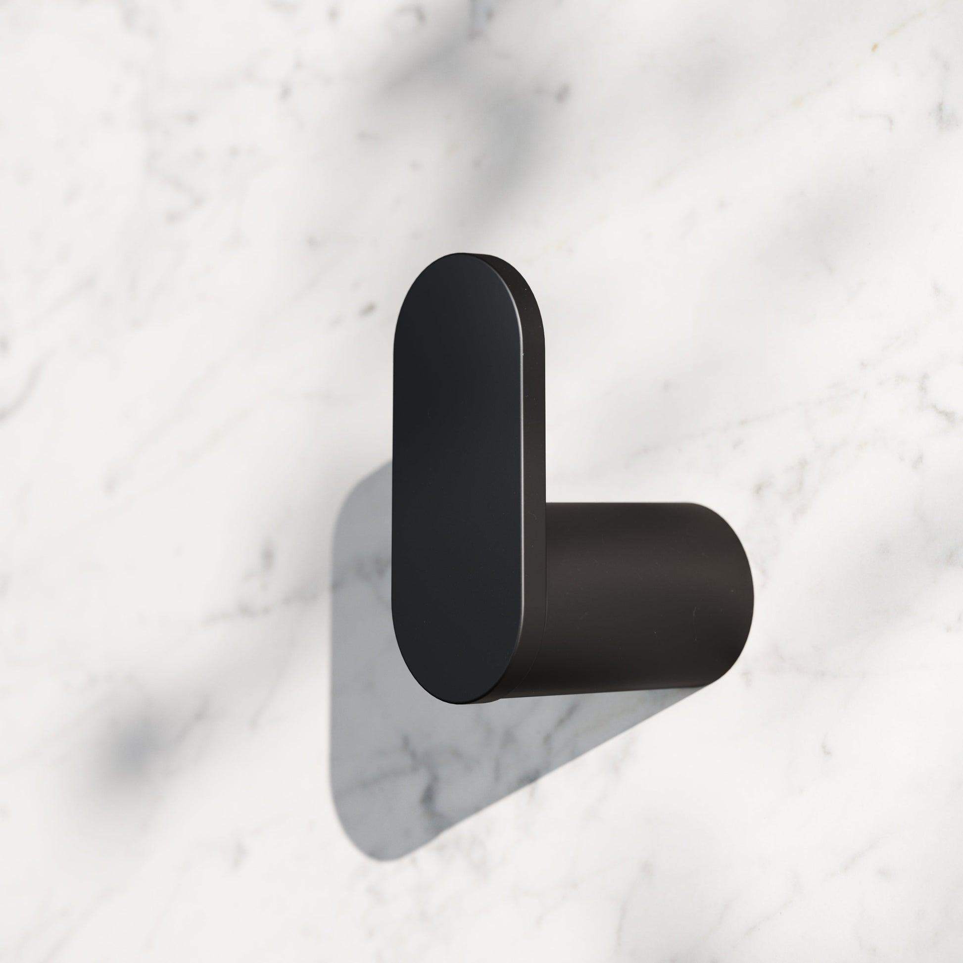 Luxe Matte Black Robe Towel Hook