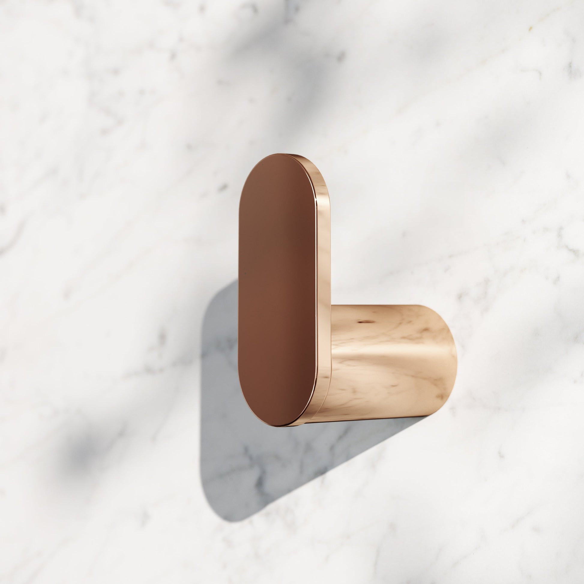 Luxe Rose Gold Robe Towel Hook