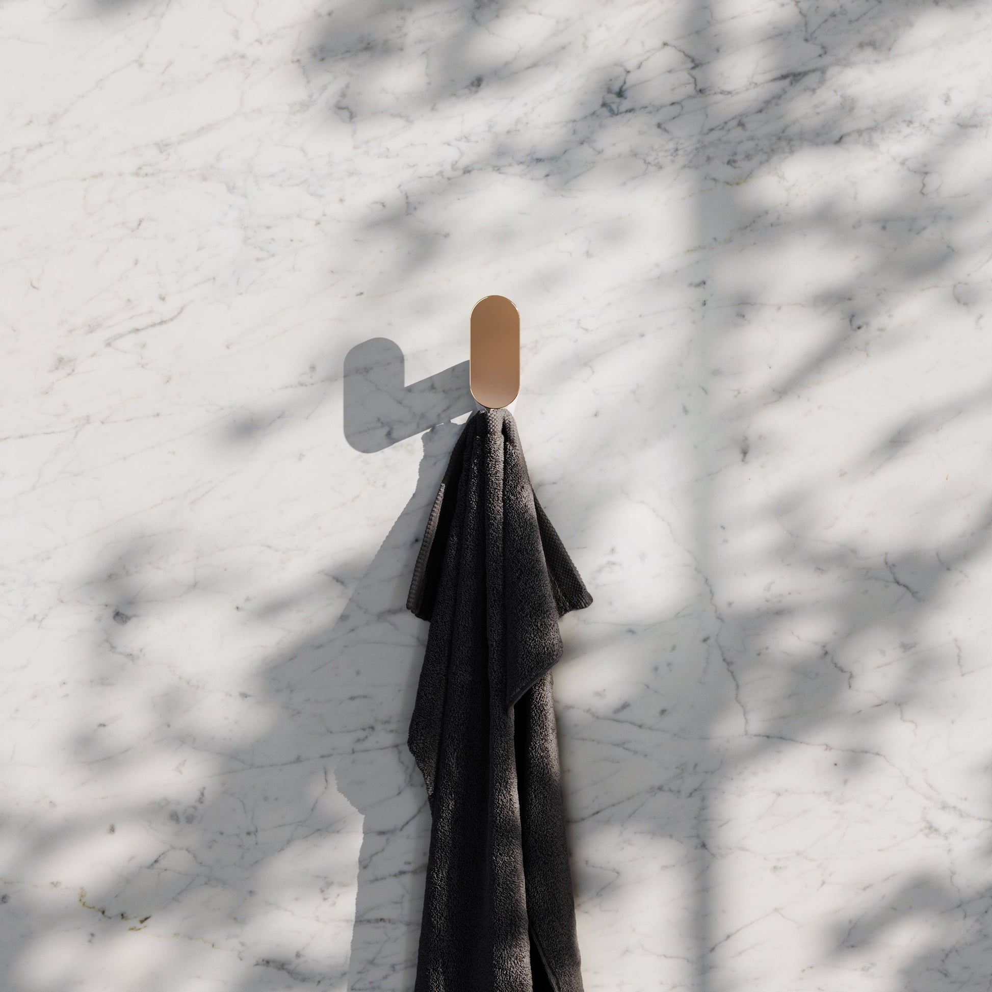 Luxe Rose Gold Robe Towel Hook