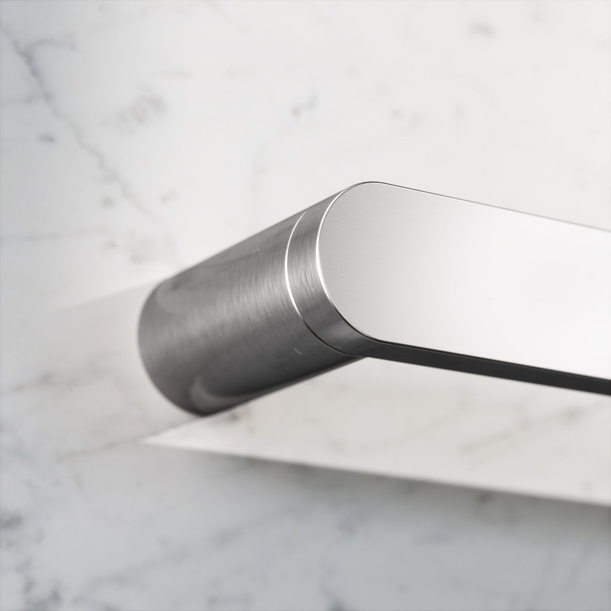 Luxe Brushed Stainless 3 Bar Towel Rail 600mm