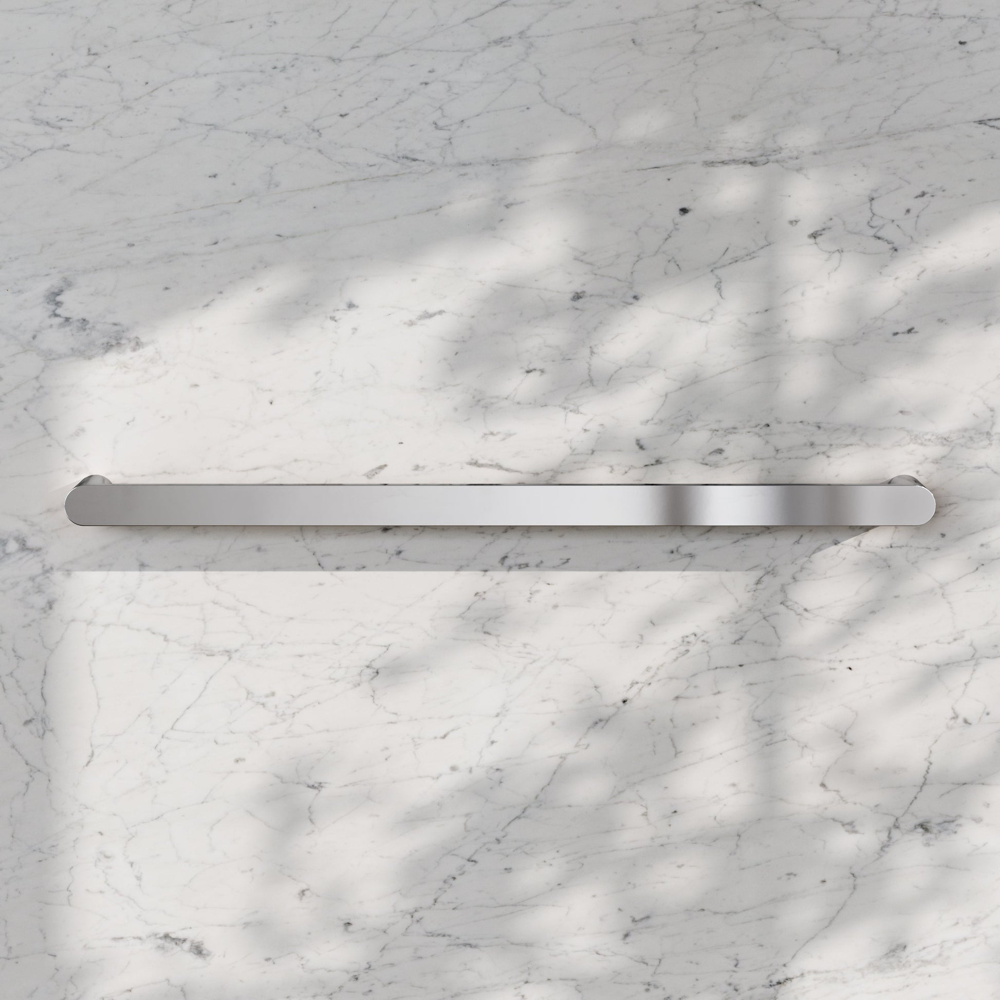 Luxe Chrome Towel Bar Rail 600mm