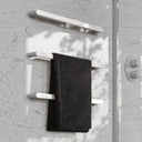 Luxe Matte White 3 Bar Towel Rail 600mm