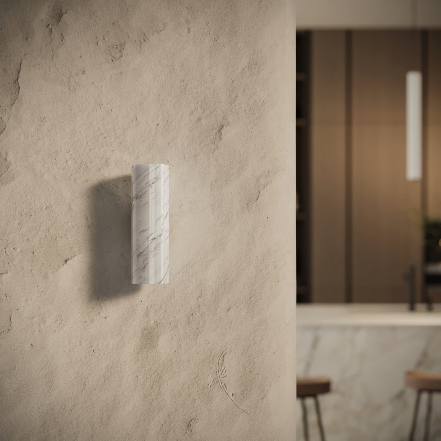 Tesoro Volakas Wall Sconce Light 250mm