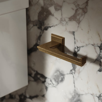 Baroque Aged Bronze Toilet Roll Holder