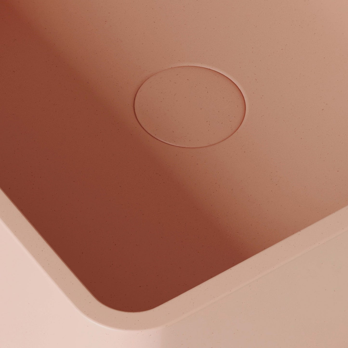 Arquadro Blush Concrete Countertop Basin 390mm