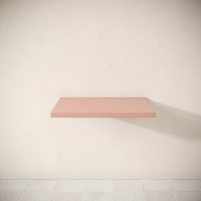 Bancone Blush Concrete Wall Mounted Countertop Shelf 800mm