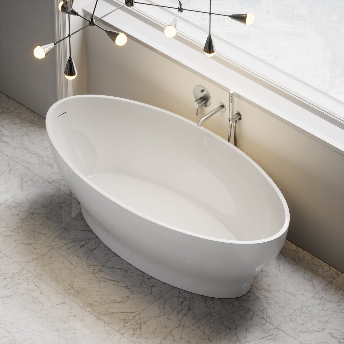 Calice Freestanding Stone Bath 1700mm