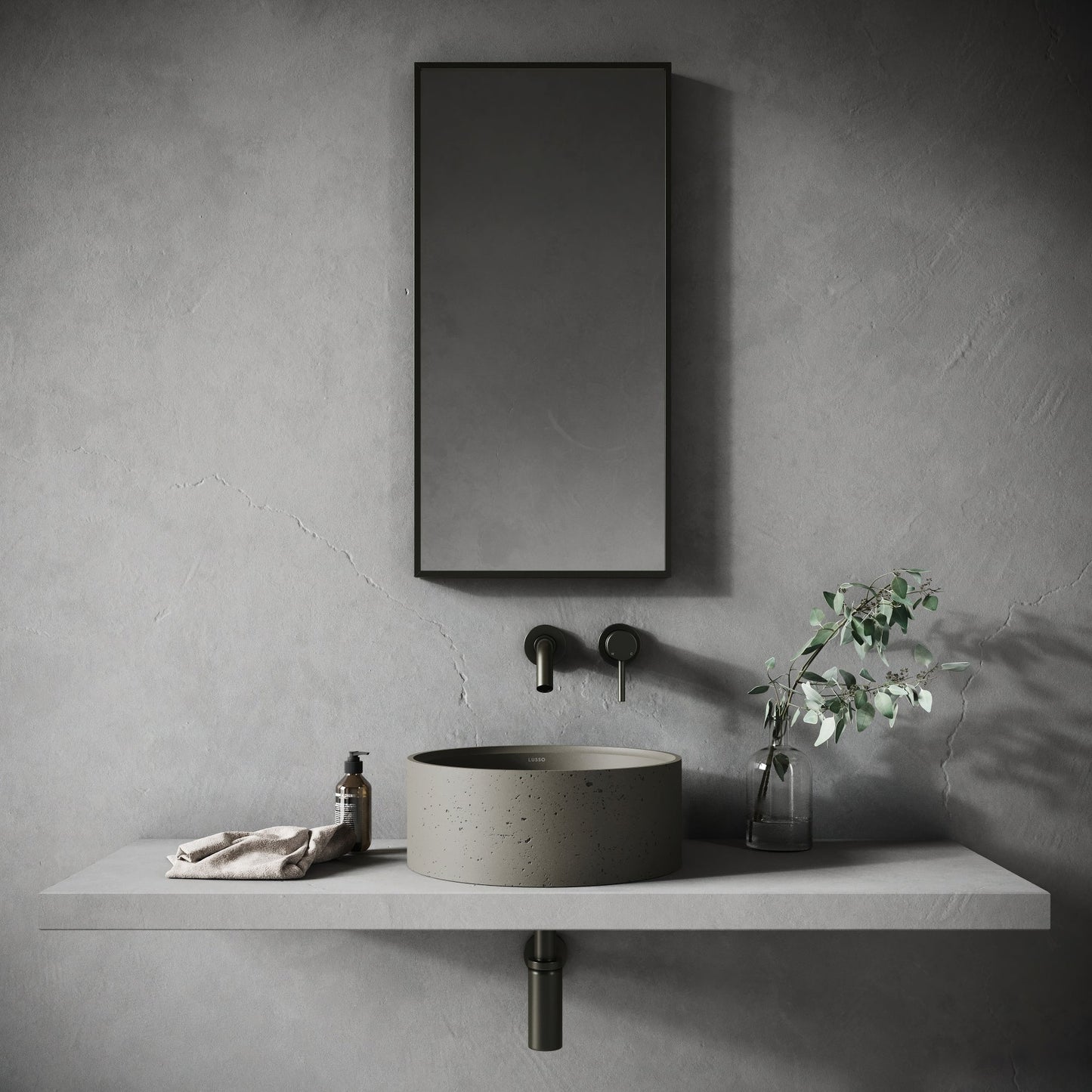 Callcott Concrete Countertop Basin 650mm