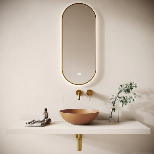 Catino Sienna Concrete Countertop Basin 406mm