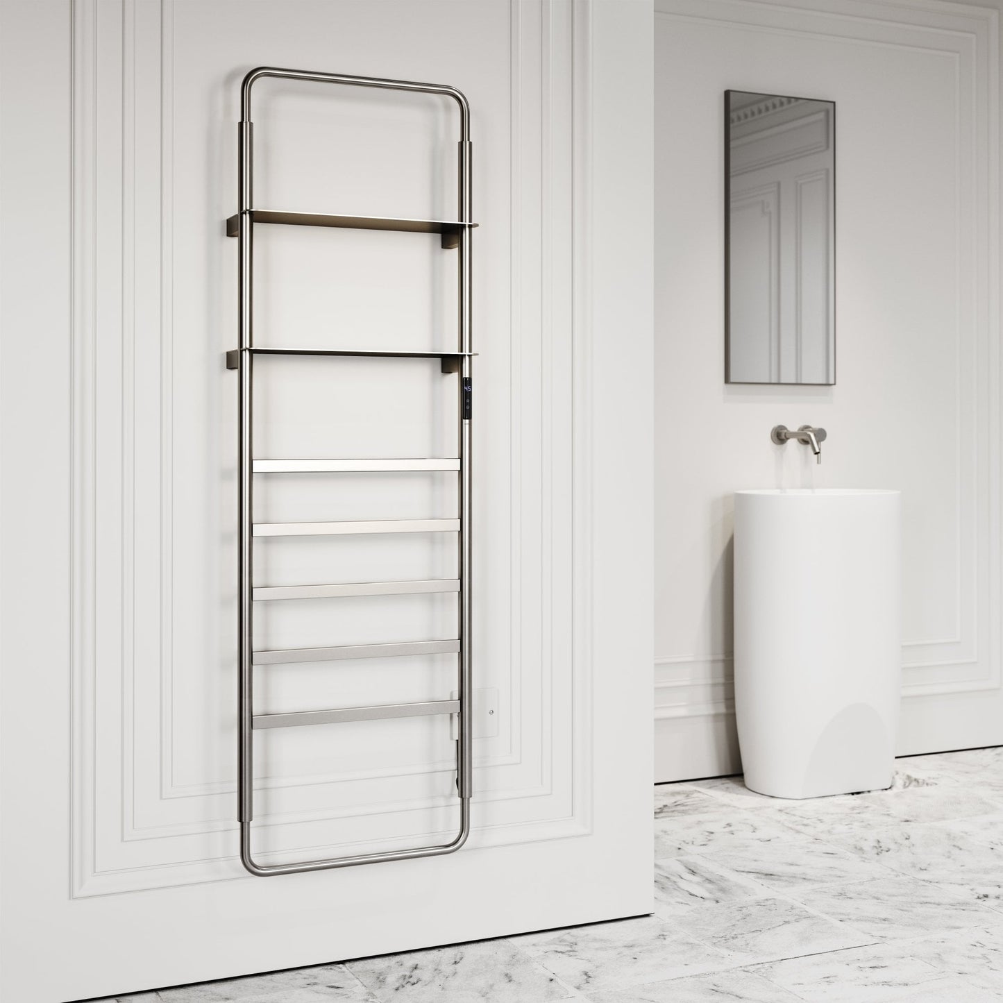 Celsius Brushed Stainless Electric Heated Towel Warmer