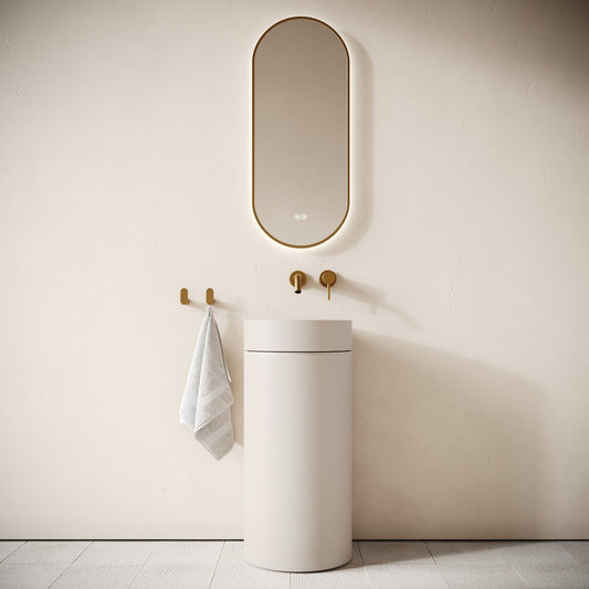 Colonna Shore Concrete Freestanding Basin 400mm