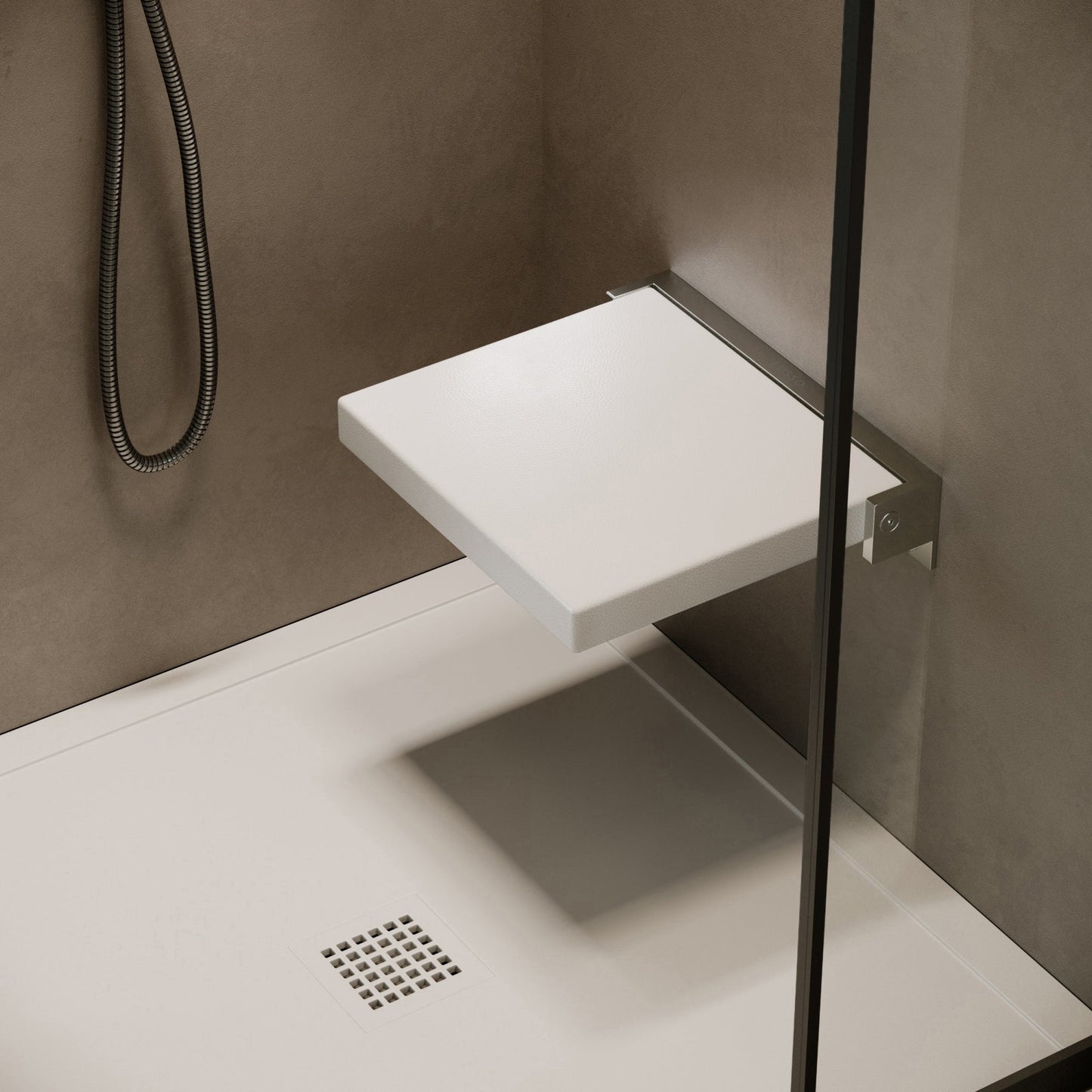 Comfort Chrome Folding Shower Seat