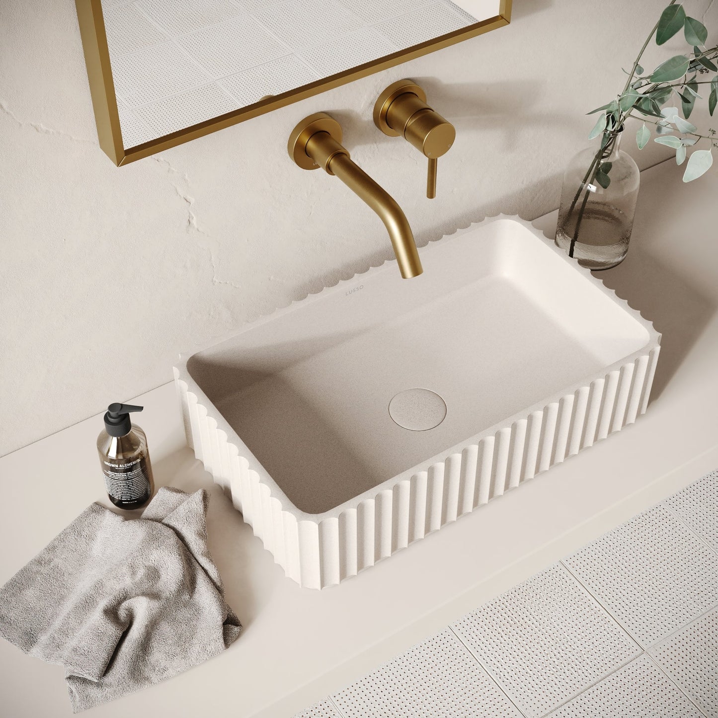 Costolato Shore Concrete Countertop Basin 500mm