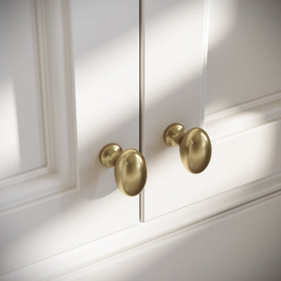 Cotswold Brushed Gold Cabinet Knob