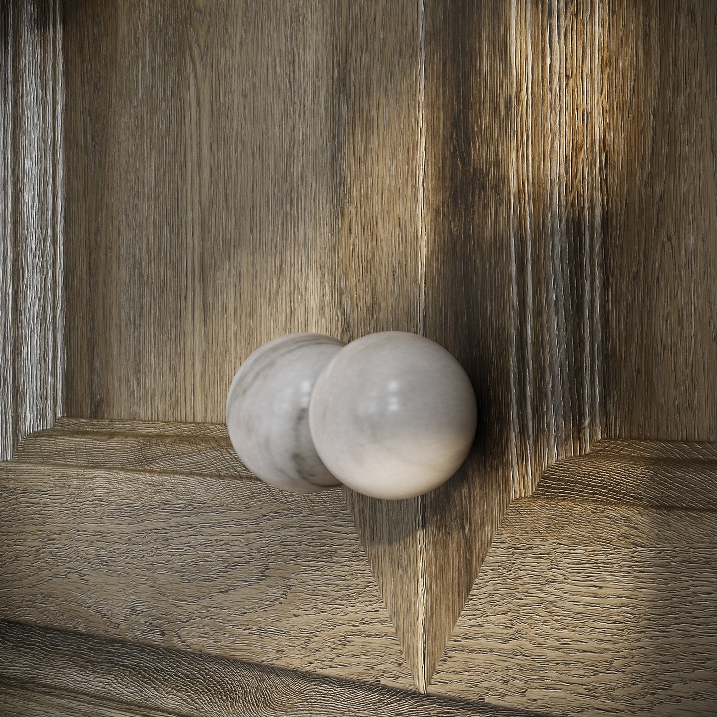 Dome Carrara Cabinet Knob 40mm