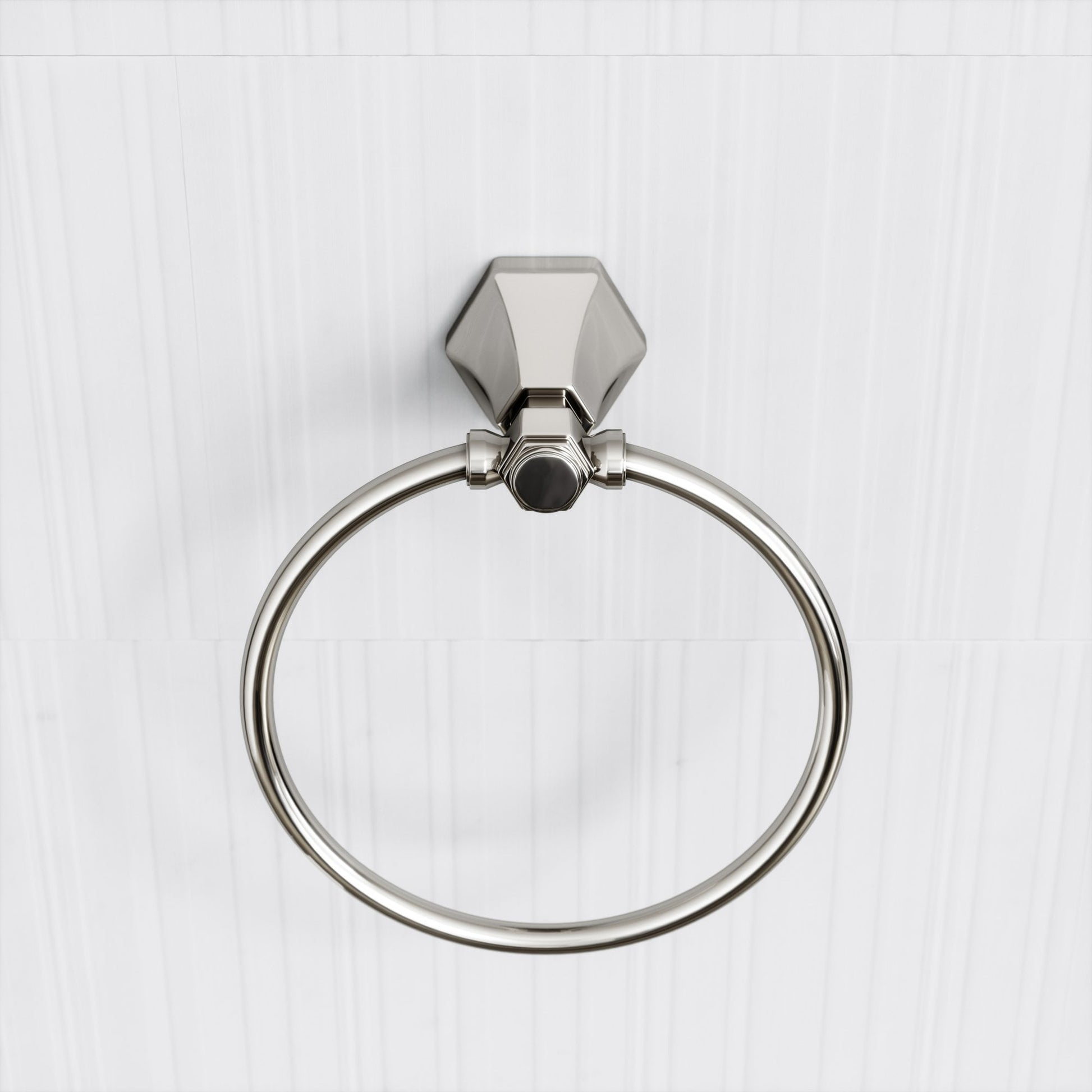 Eton Polished Nickel Towel Ring
