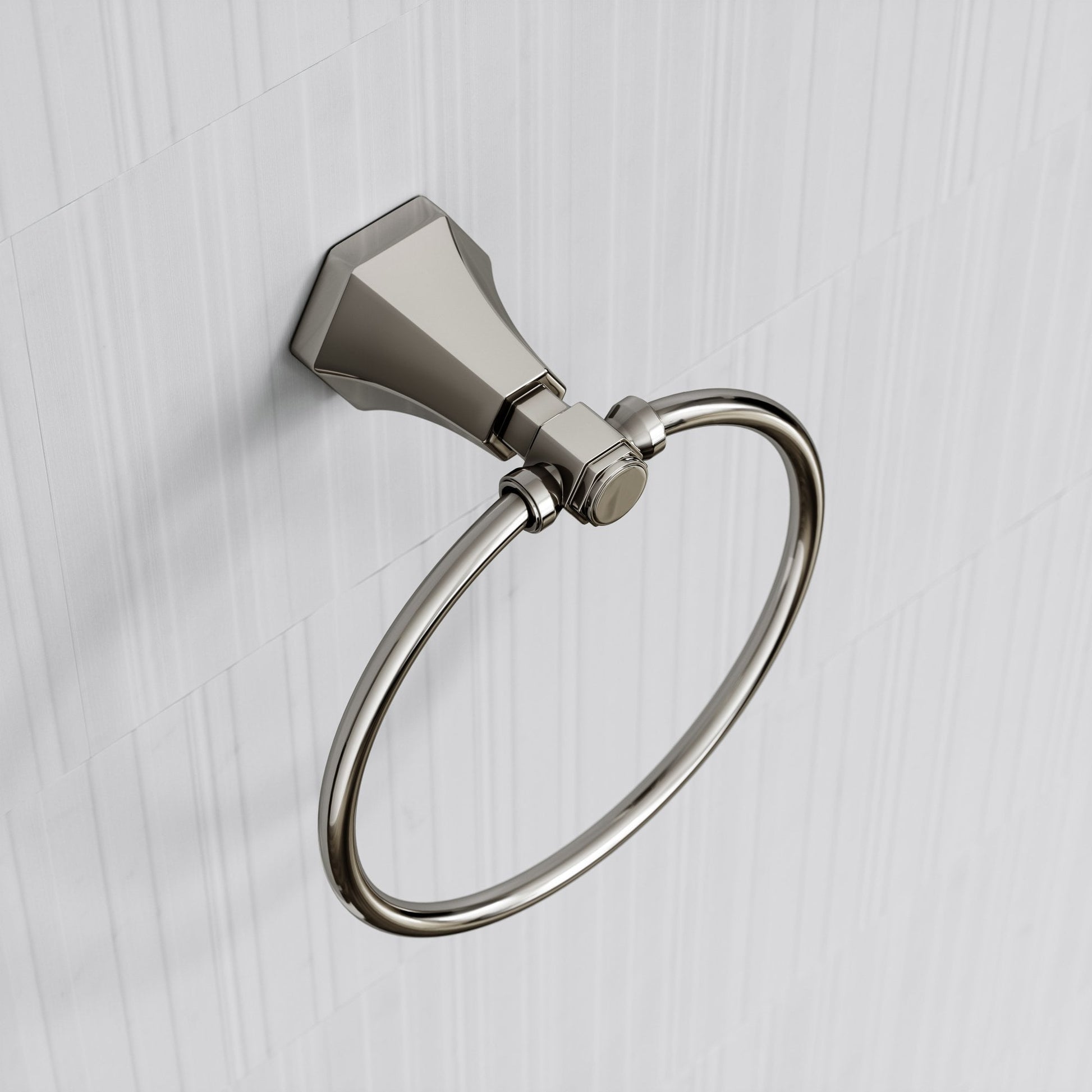 Eton Polished Nickel Towel Ring