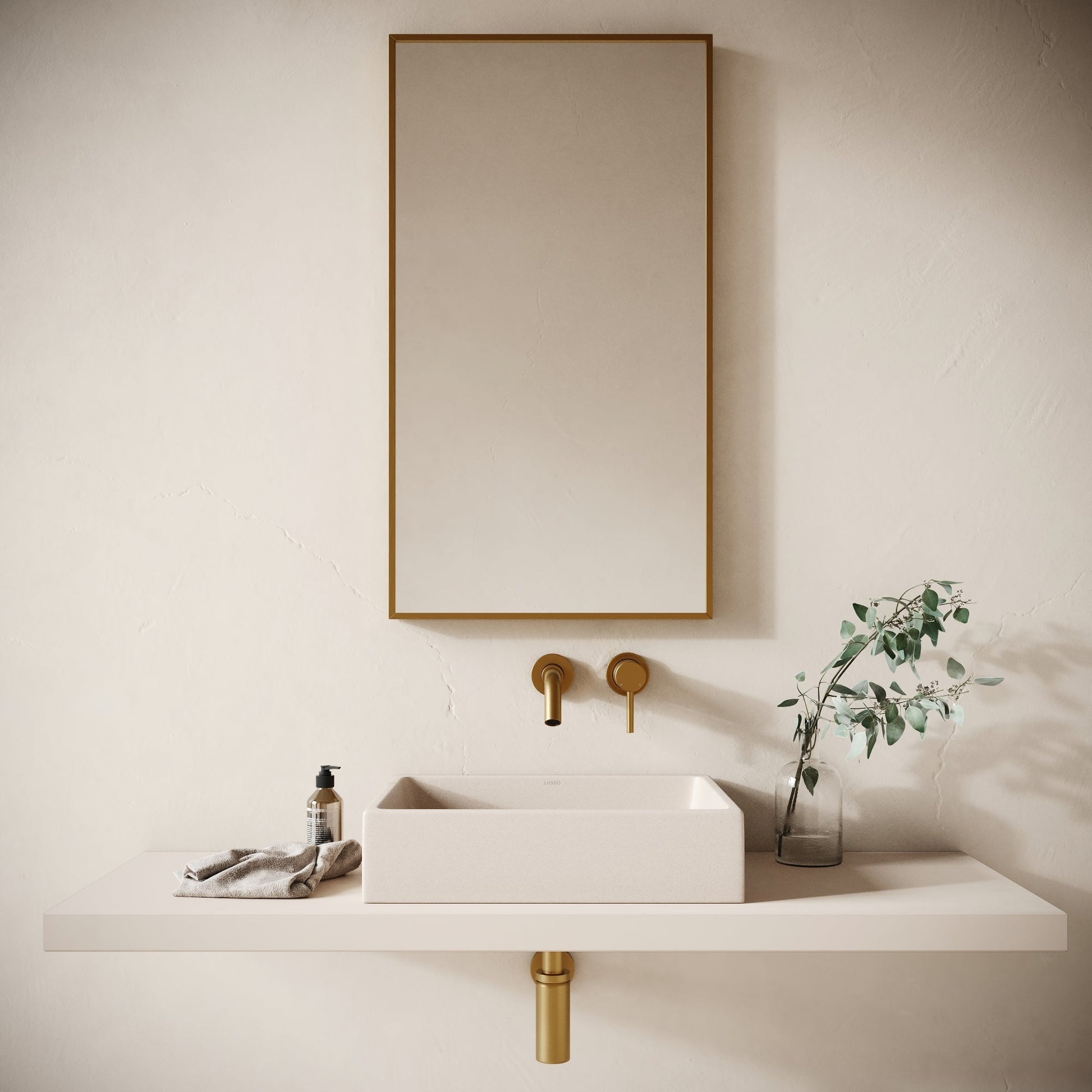 Formata Shore Concrete Countertop Basin 496mm