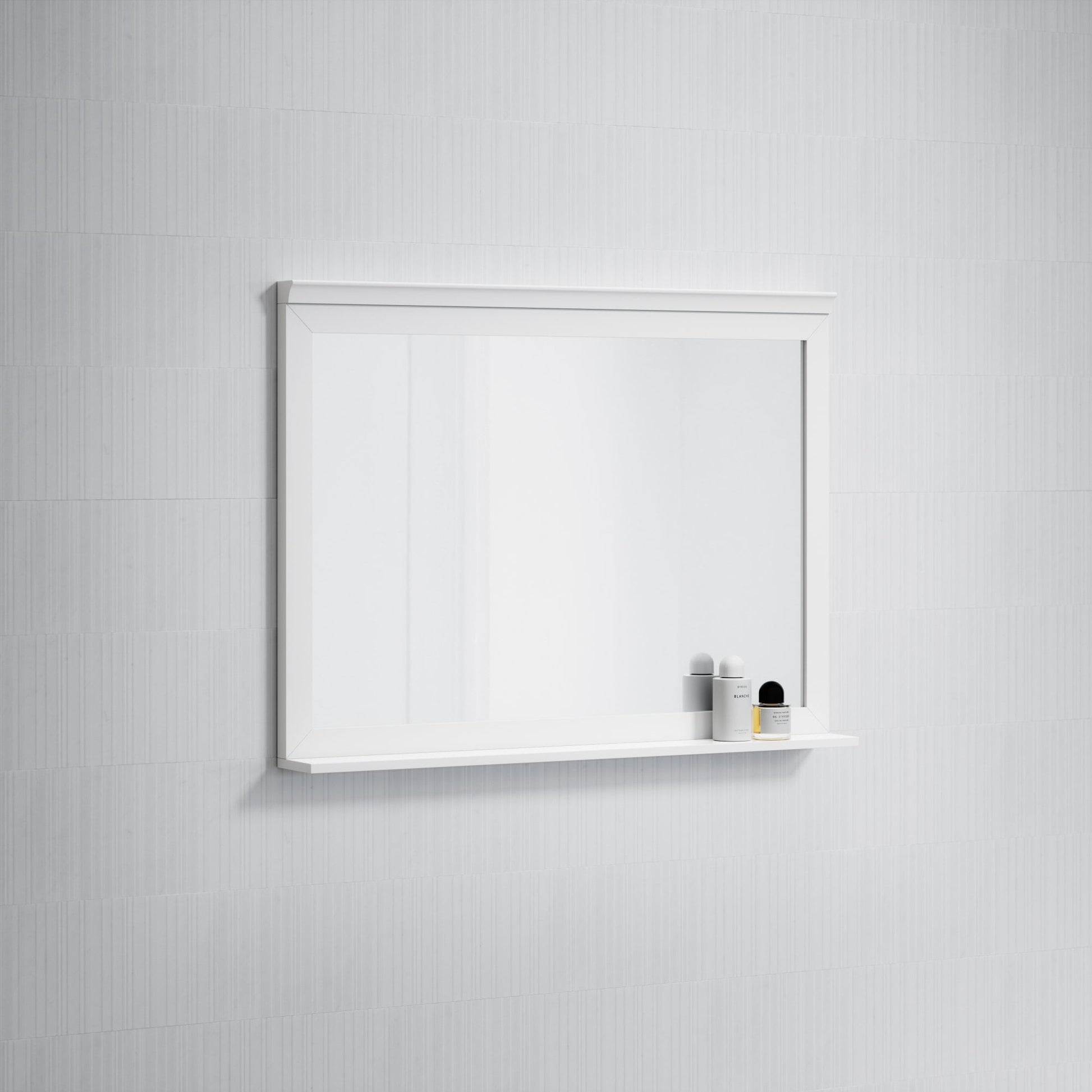 Gainsborough Matte White Mirror 1000mm