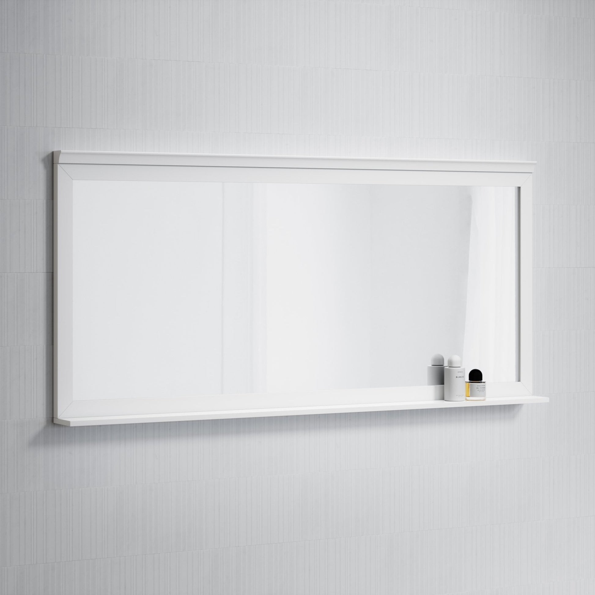 Gainsborough Matte White Mirror 1600mm