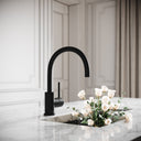 Giro Single Lever Kitchen Mixer Tap Matte Black
