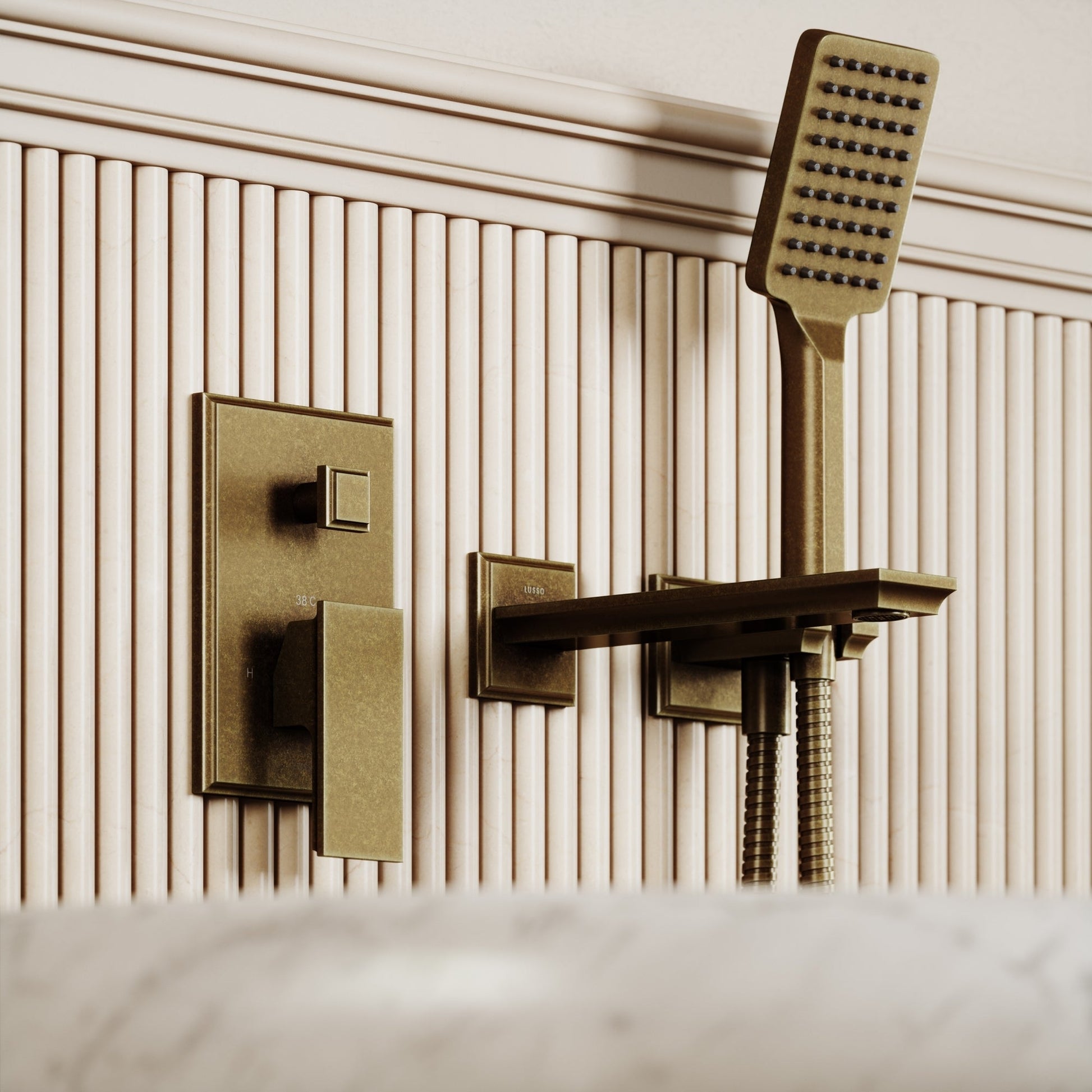 Grandeur Carrara Marble Freestanding Bath 1500mm