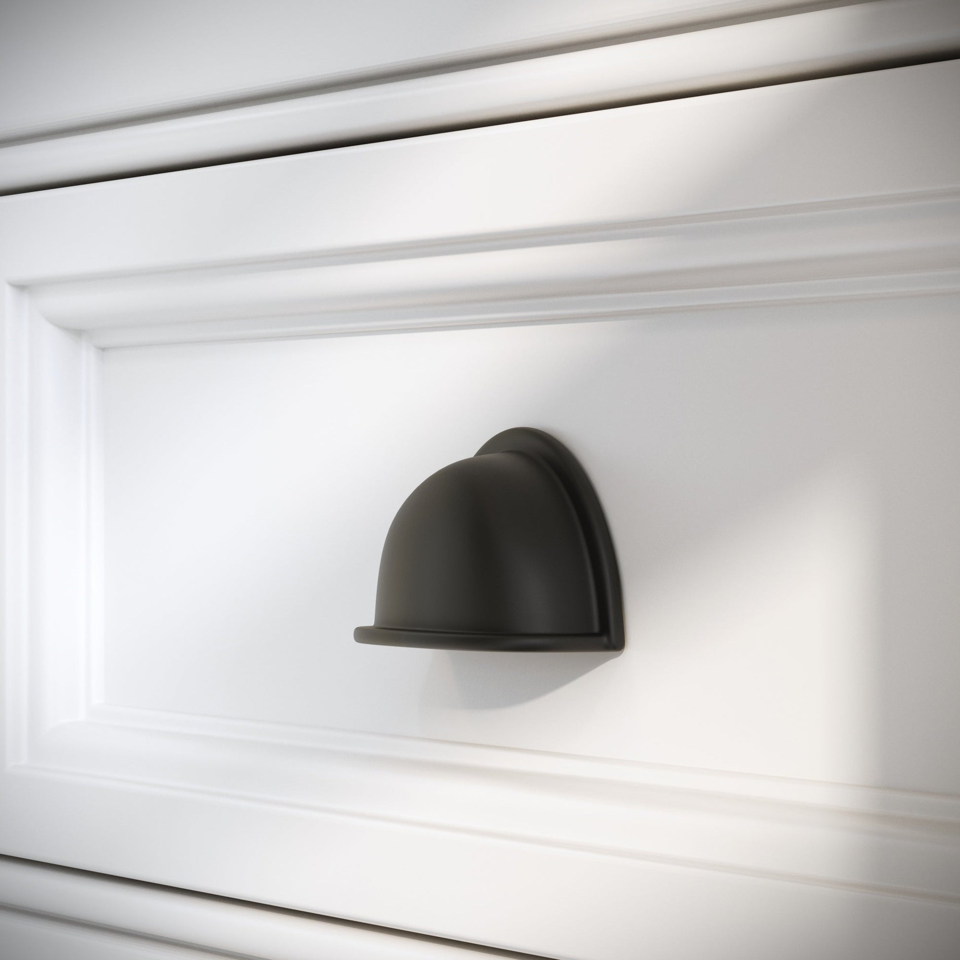 Harris Matte Black Cup Handle