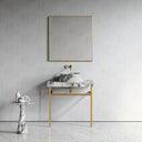 Lamp Arabescato Marble Countertop Basin 450mm