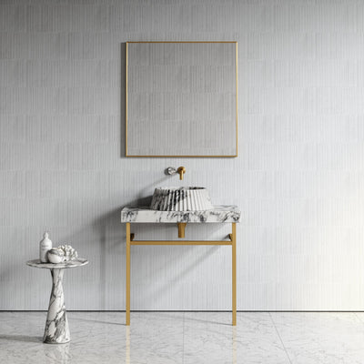 Lamp Arabescato Marble Countertop Basin 450mm