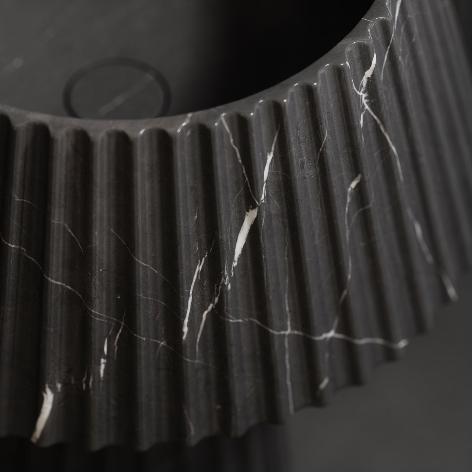 Lamp Pietra Grey Marble Pedestal Basin 500mm