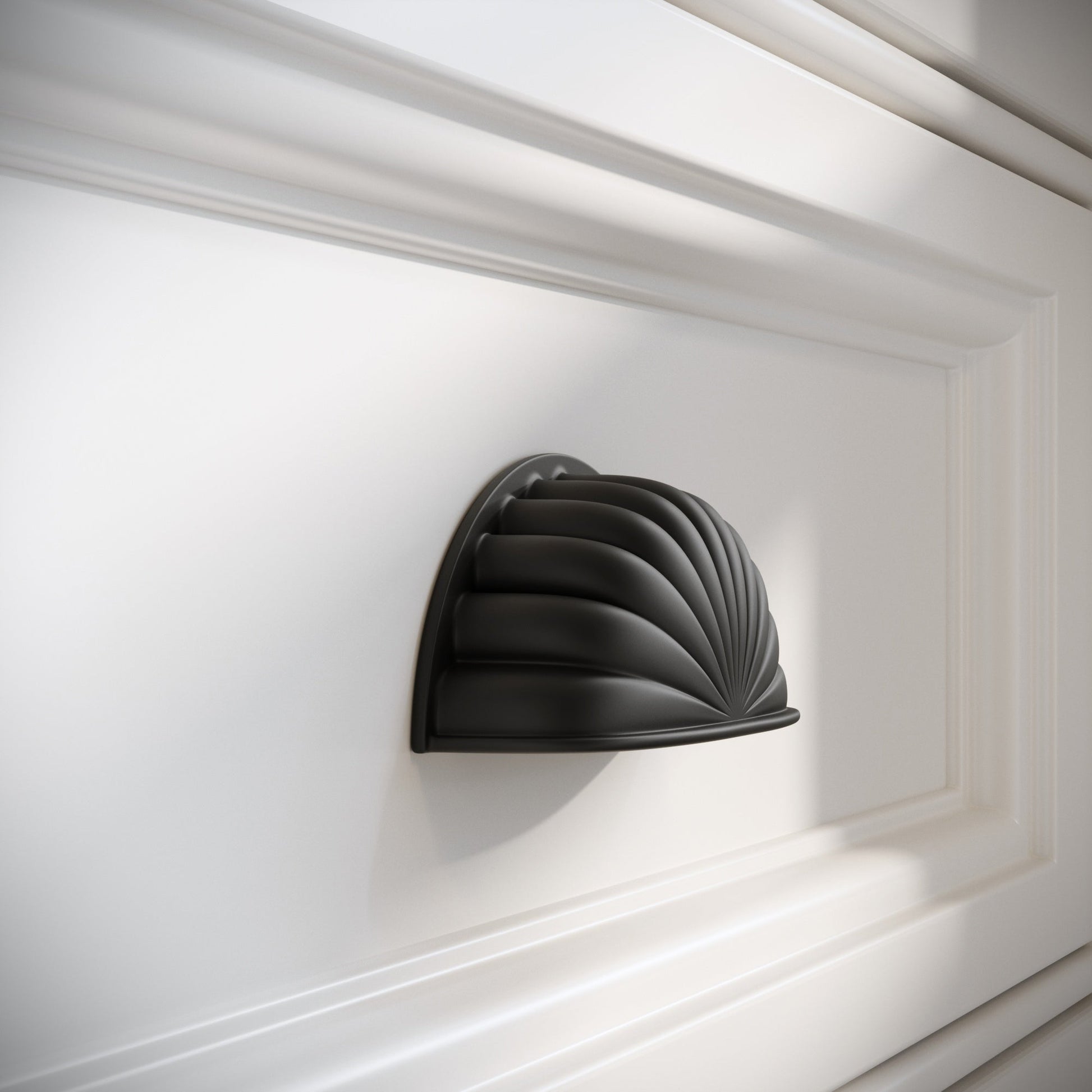 Latchford Matte Black Cup Handle