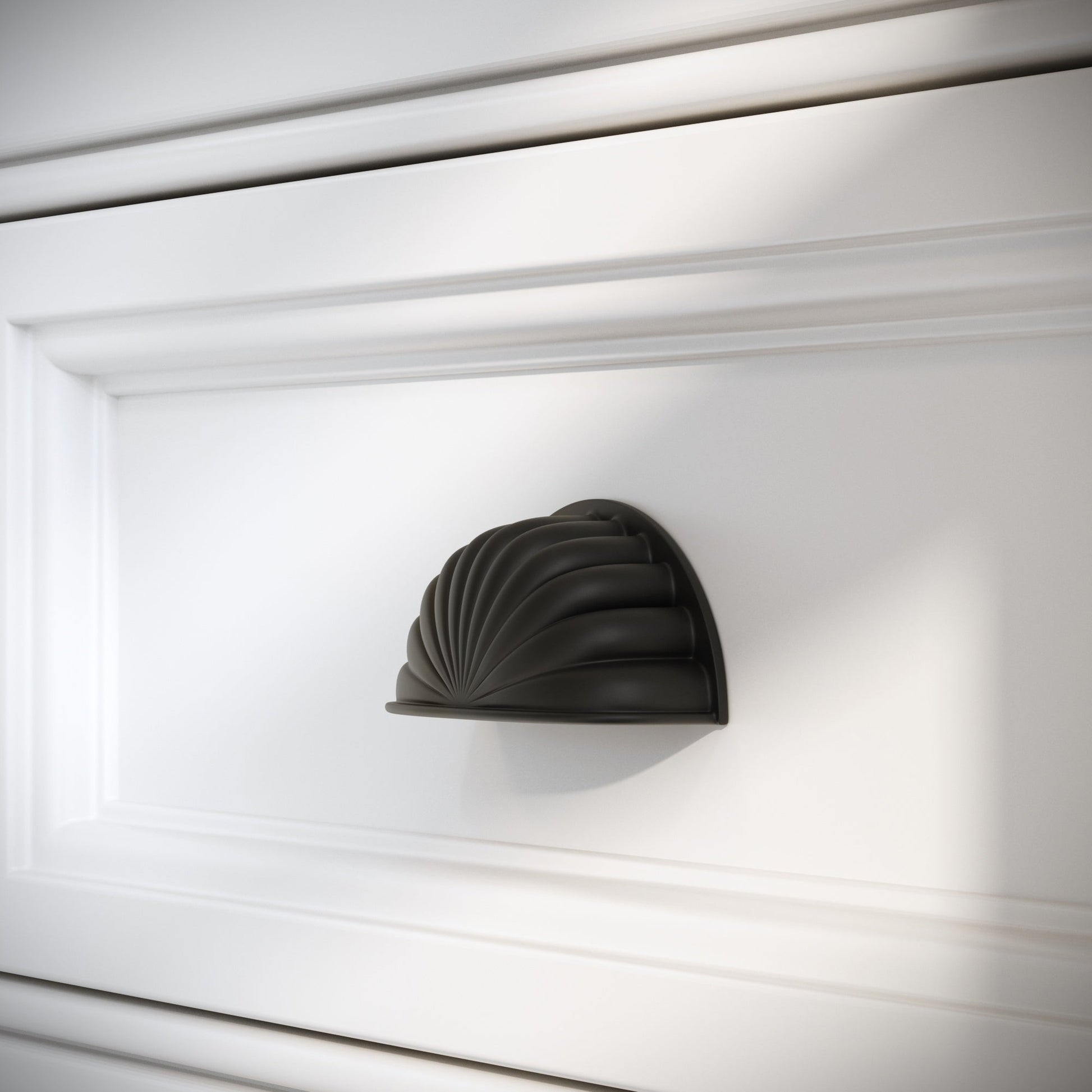 Latchford Matte Black Cup Handle