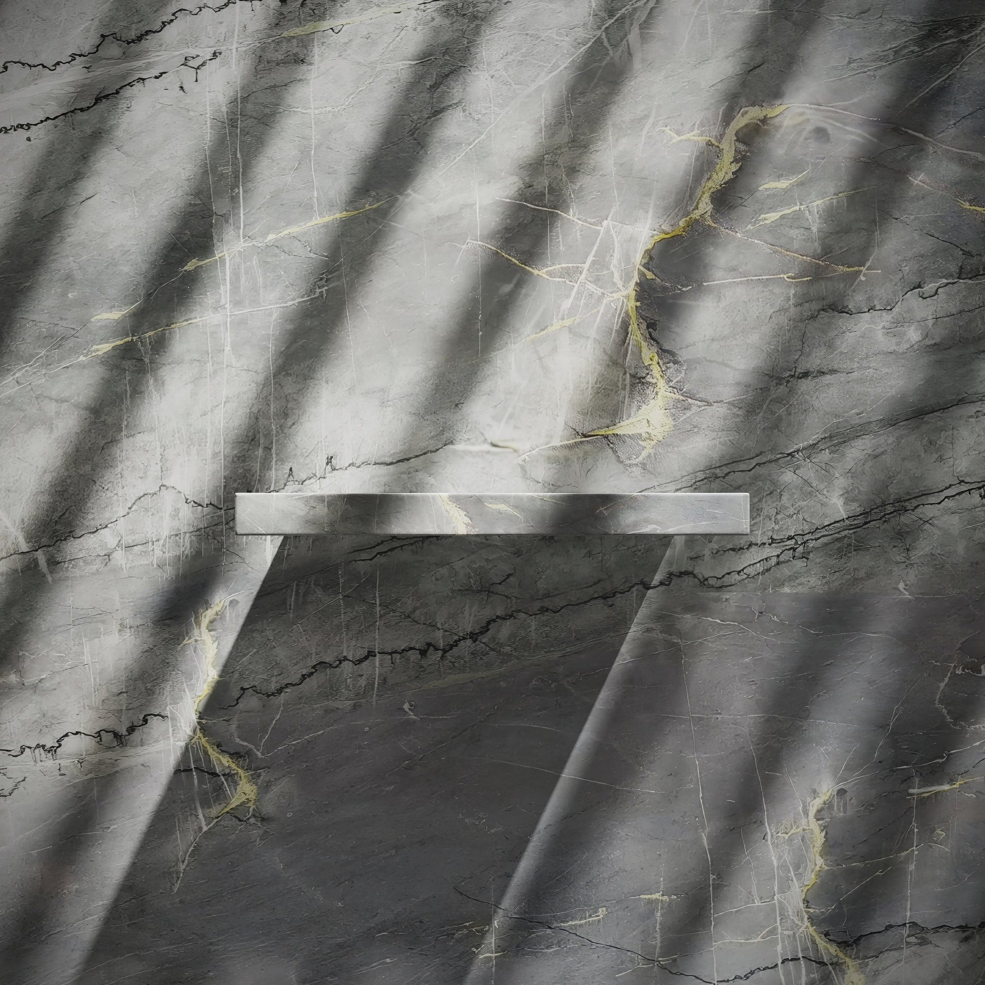 Levitare Amazon Blue Marble Ultra Thin Wall Hung Basin 600mm