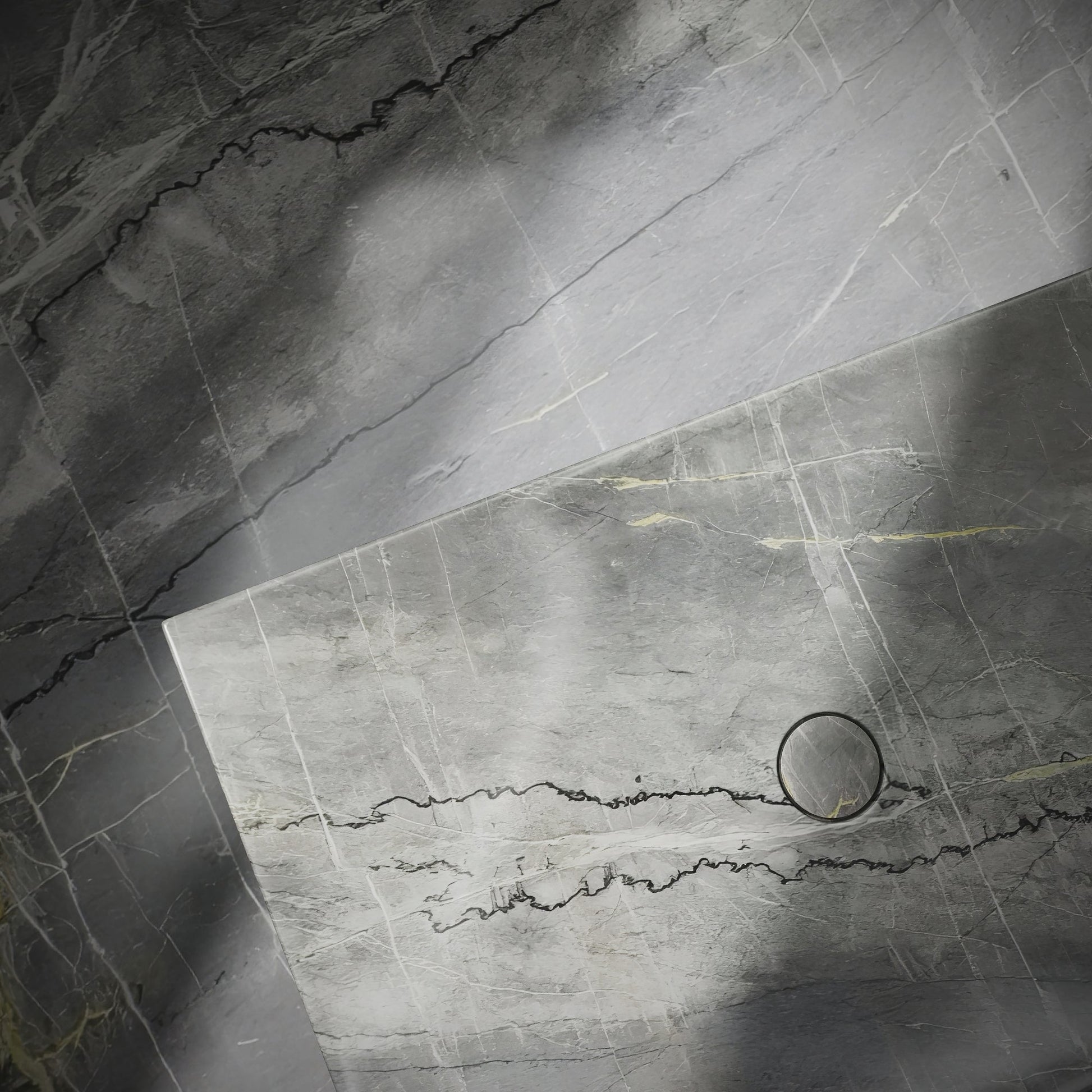 Levitare Amazon Blue Marble Ultra Thin Wall Hung Basin 600mm