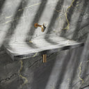 Levitare Amazon Blue Marble Ultra Thin Wall Mounted Basin 800mm