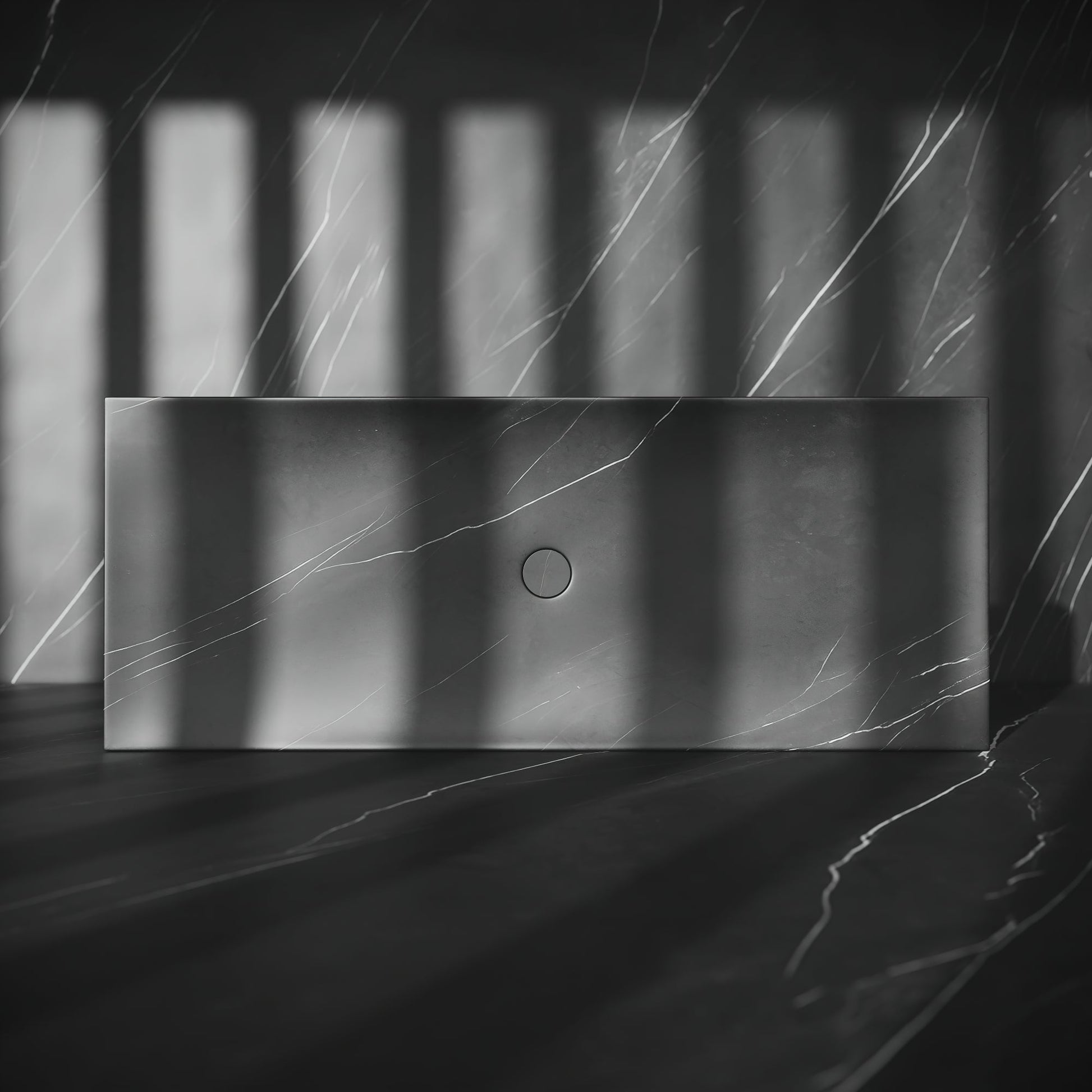 Levitare Grey Pietra Marble Ultra Thin Wall Mounted Basin 1000mm