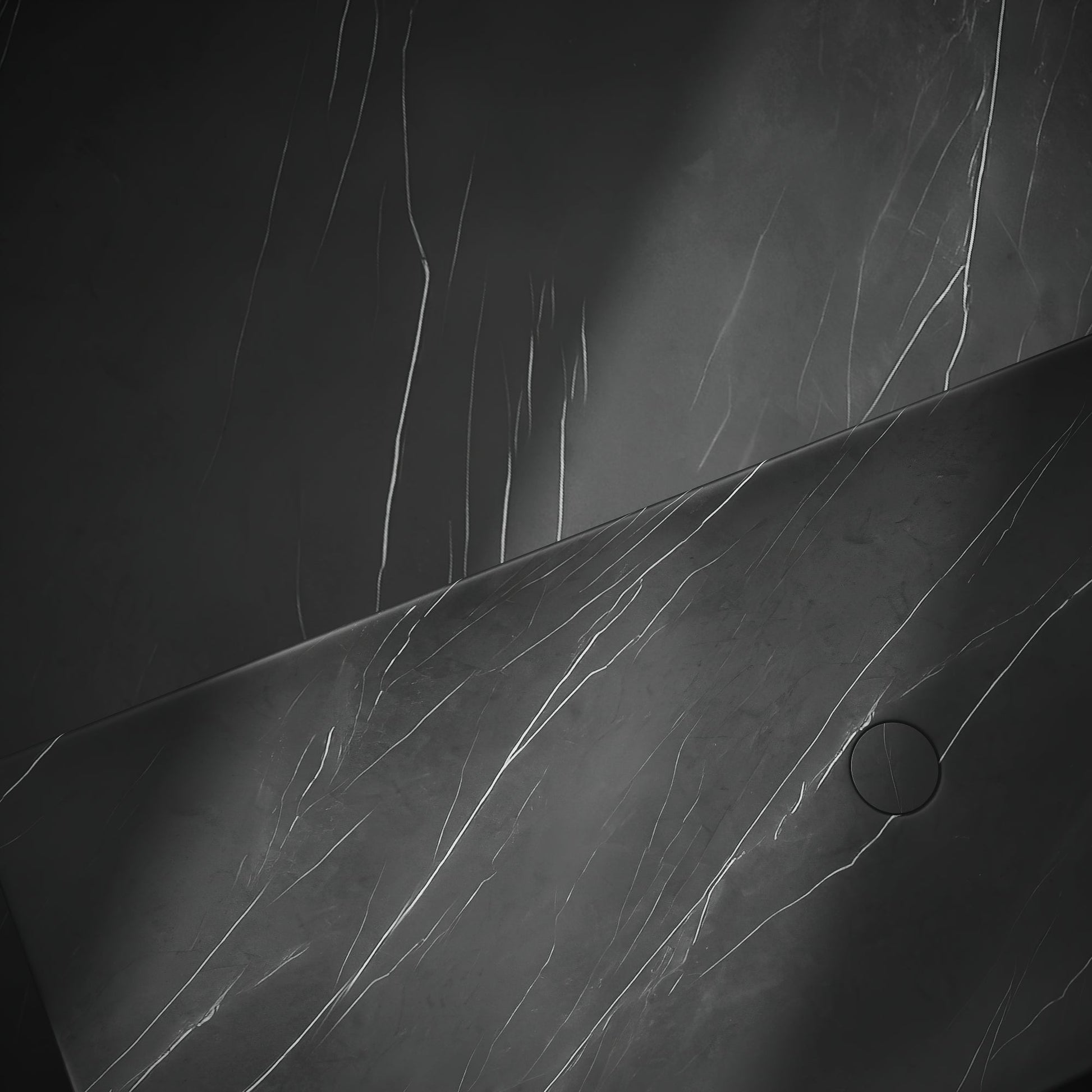 Levitare Grey Pietra Marble Ultra Thin Wall Mounted Basin 1000mm