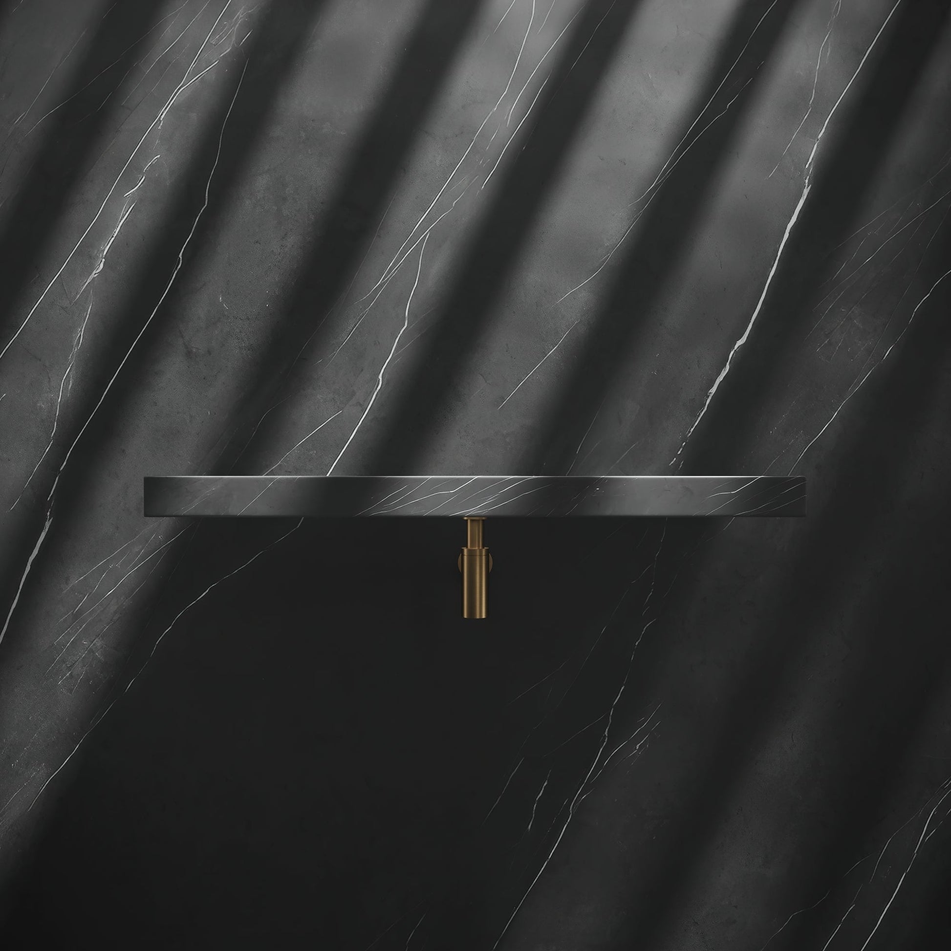 Levitare Grey Pietra Marble Ultra Thin Wall Mounted Basin 800mm