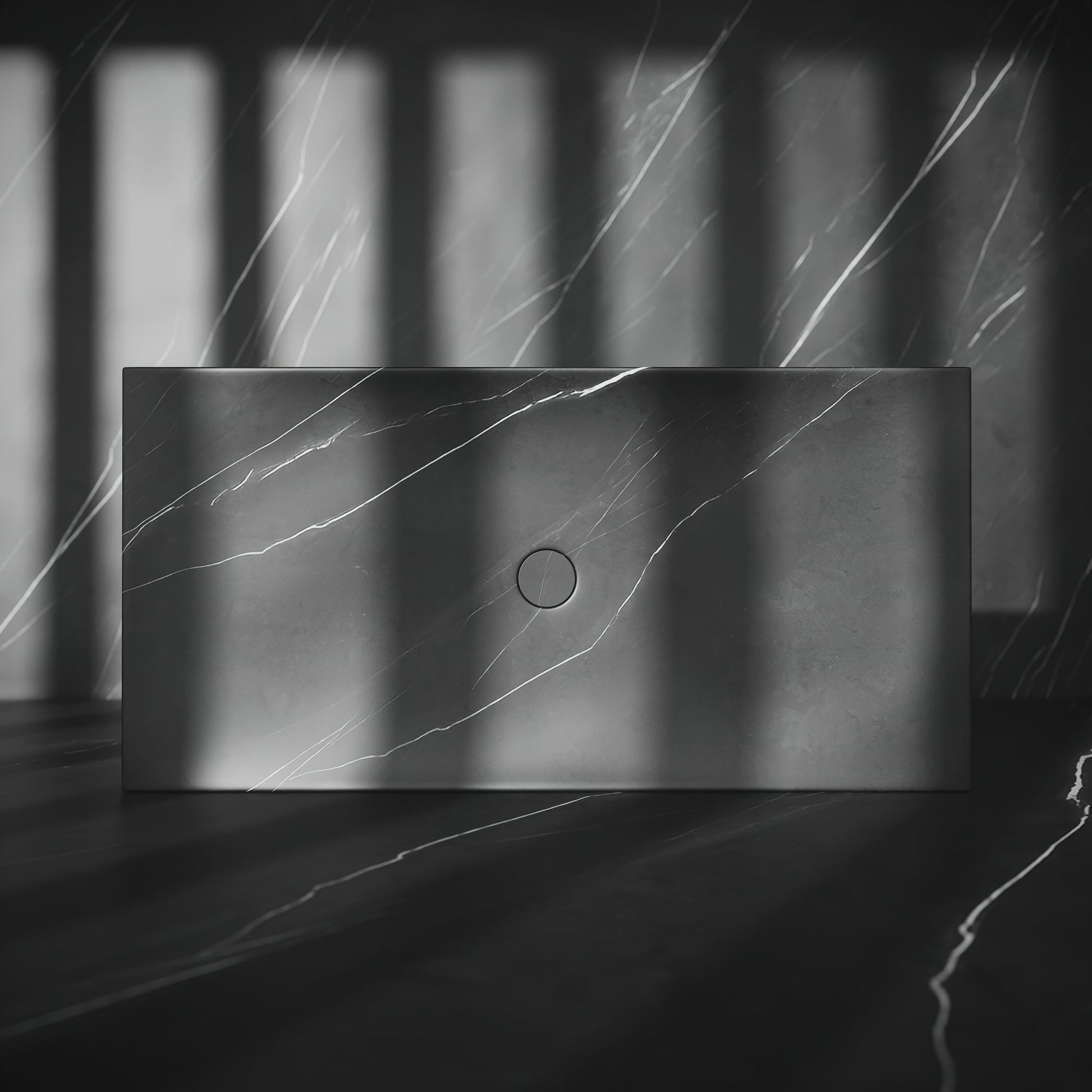 Levitare Grey Pietra Marble Ultra Thin Wall Mounted Basin 800mm