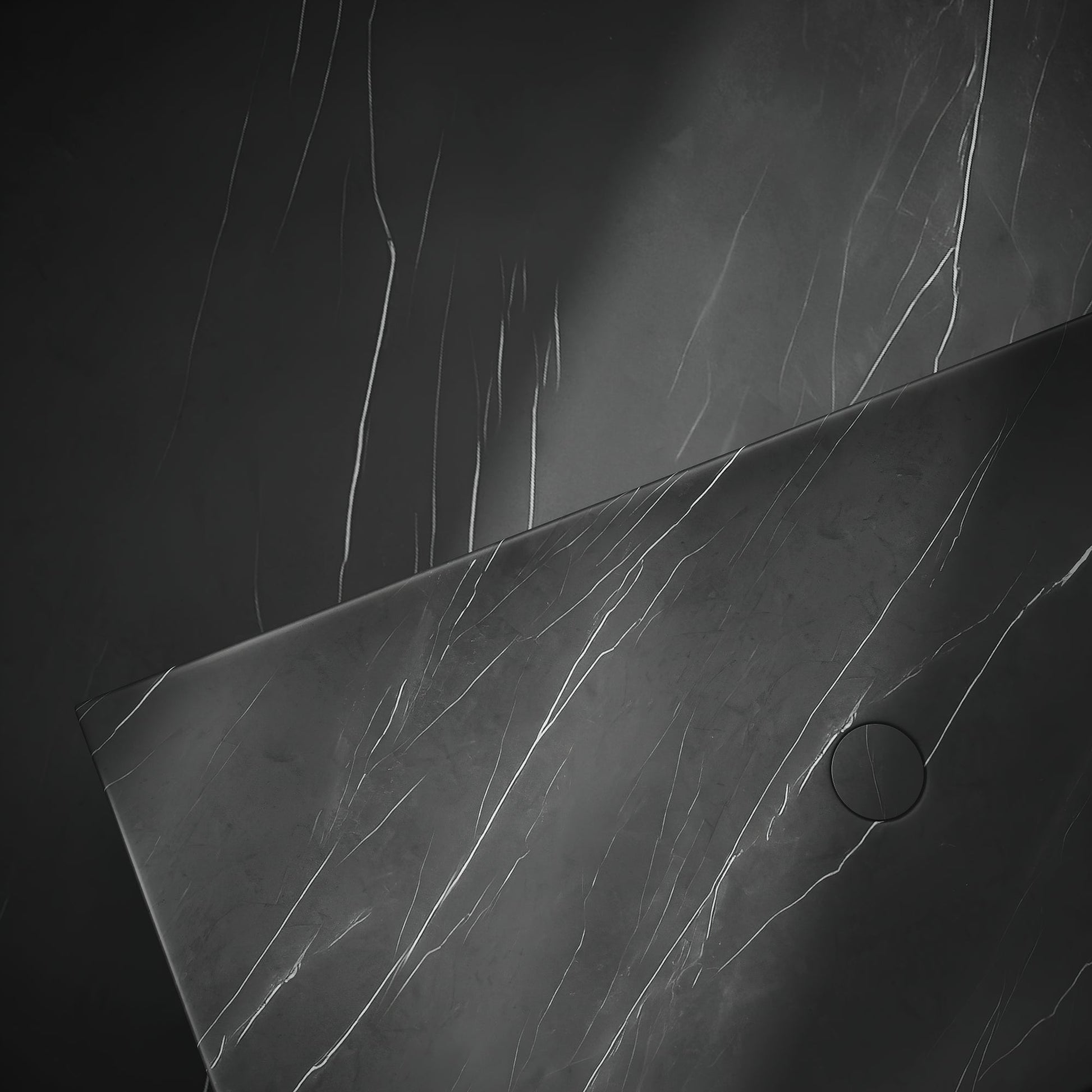 Levitare Grey Pietra Marble Ultra Thin Wall Mounted Basin 800mm